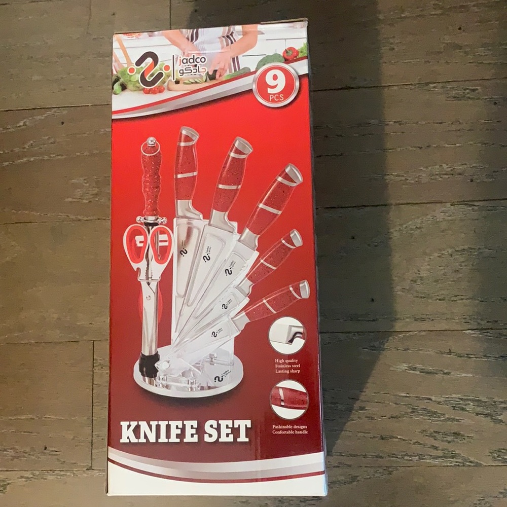 Knife set, 9pcs